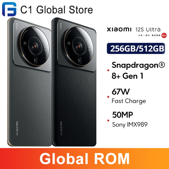 Global ROM Xiaomi 12S Ultra Smartphone 256GB/512GB Snapdragon 8+ Gen 1 Octa  Core 50MP Leica lens 120Hz 6.73 2K AMOLED Display