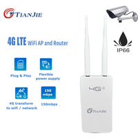 TIANJIE 3G4G LTE FDD/TDD роутер wi fi Outdoor Unlocked router wireless CPE router/Modem Dongle sim card Slot Waterproof Hotspot