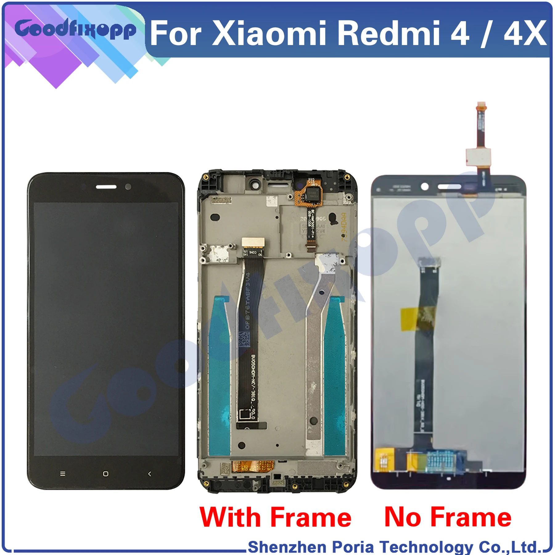 For Xiaomi Redmi 4 / Redmi 4X LCD Display Touch Screen Digitizer Assembly Repair Parts Replacement