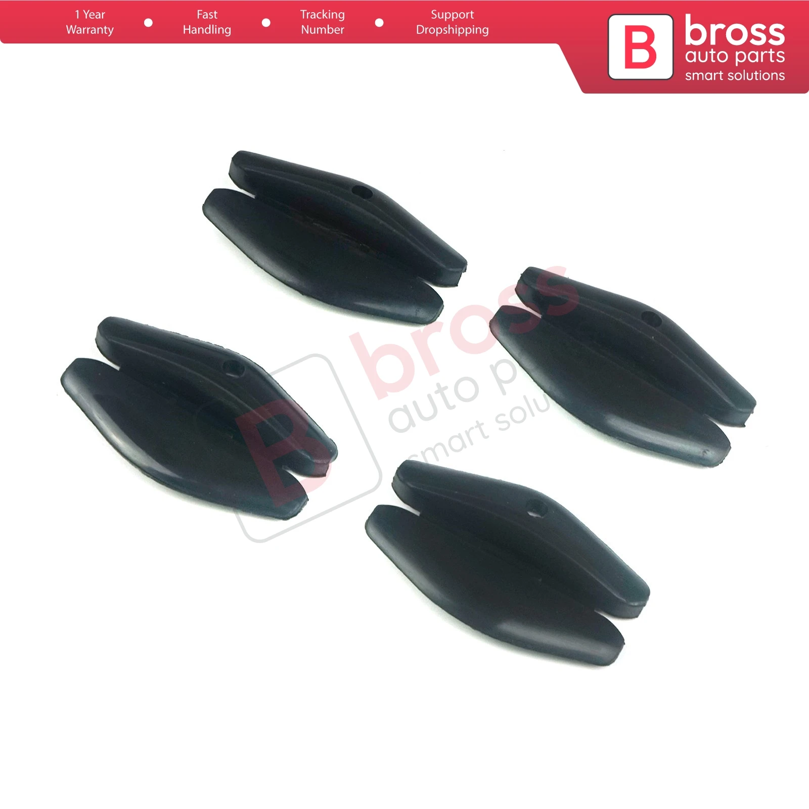 

4 Pcs Front Rear Door Window Guide 20478733 22539533 for Buick Skylark Somerset Chevrolet Lumina APV Olds Calais Pontiac Grand