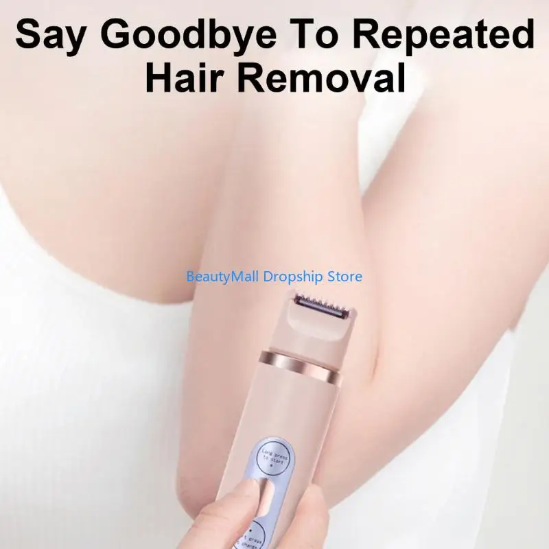 40JD Trimmer Shavers for Women 2 in 1 Wet/Dry Electric Body Hair Trimmer