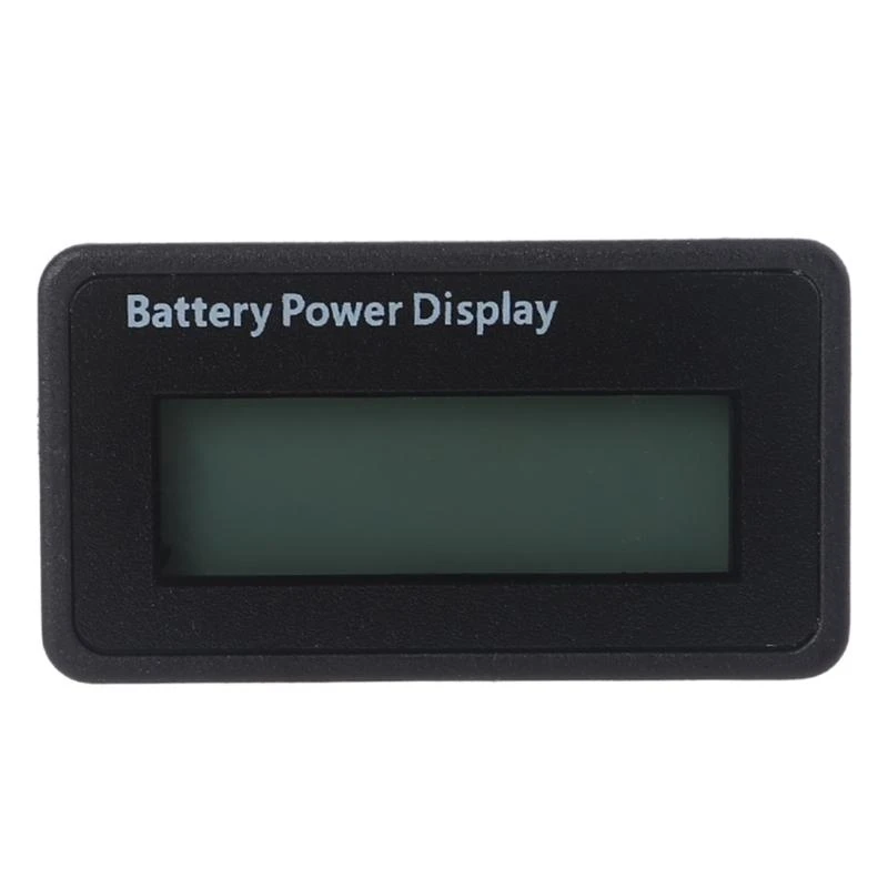 

652F Compact Battery Meter Battery Capacity Monitor Gauge Lead-Acid & Lithium ion Battery Tester for Hosue