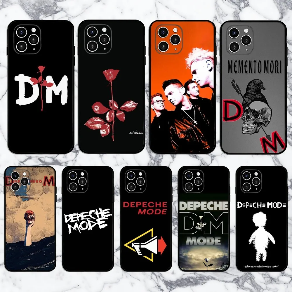 D-Depeche Mode Rock-ES Phone Case For Iphone 16 15 11 13 14 Pro Max 7 8 Plus X Xr Xs Max 12mini Cover Case