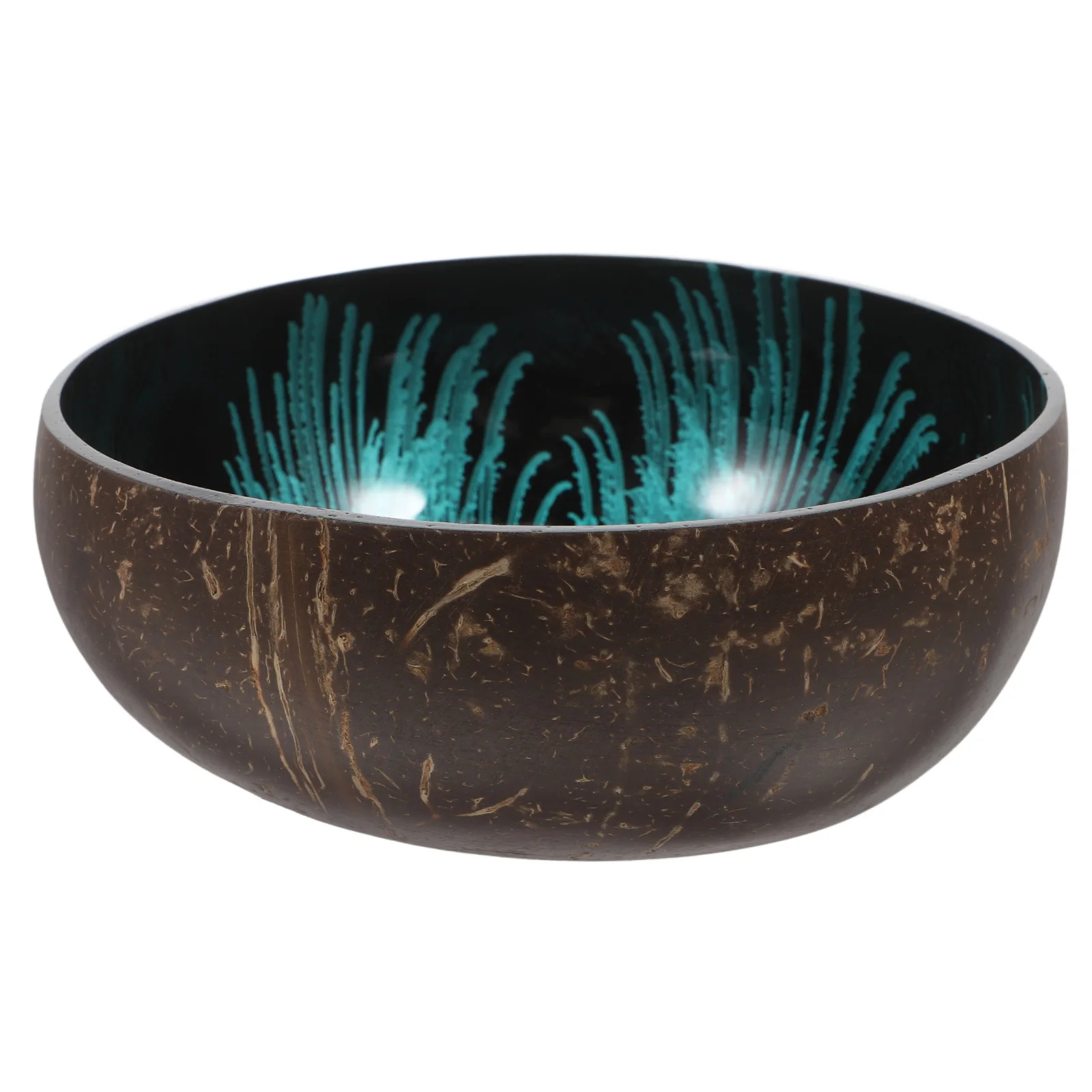 

Coconut Shell Home Storage Decorative Key Container Lightweight Practical Snack Bowl Porch Home Decor Coconut Bowl Key