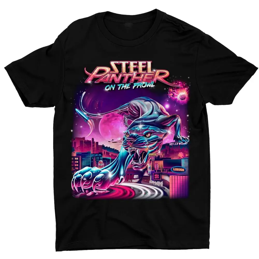 

New Steel Panther On the Prowl Album Shirt New Unisex All Size Shirt