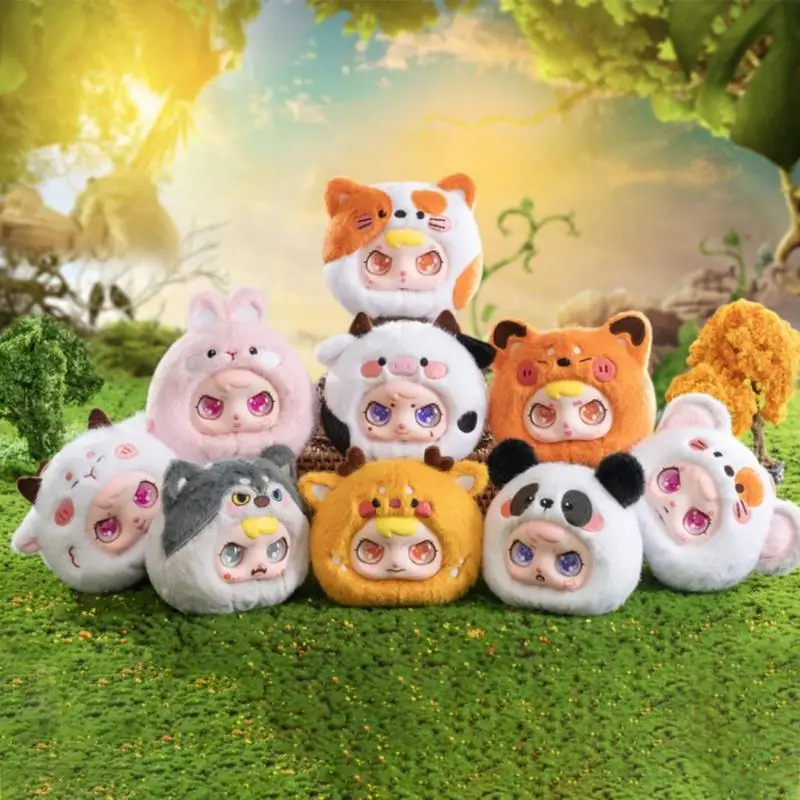 Anime pluszowy motyw zwierzęcy Anime nadziewane zabawki małe pluszaki pluszowe nadziewane zabawki kolekcjonerskie zabawki dla chłopców dziewcząt