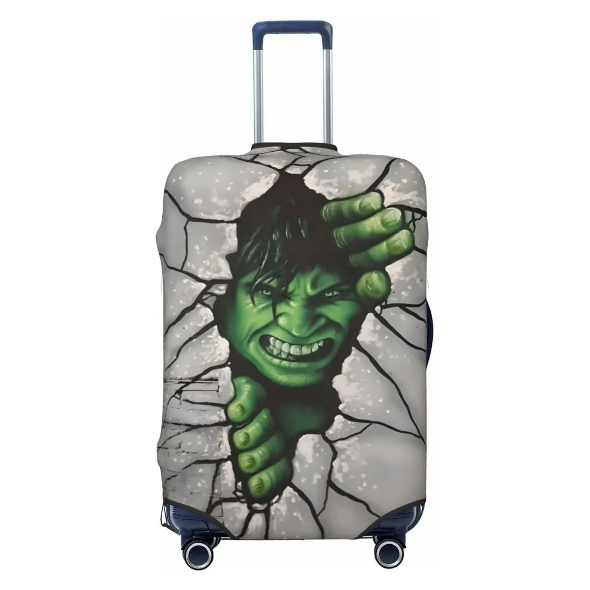 

Изготовленный на заказ американский супергерой Халк дорожный чехол для багажа эластичный чехол для чемодана протектор подходит для 18-32 дюймов