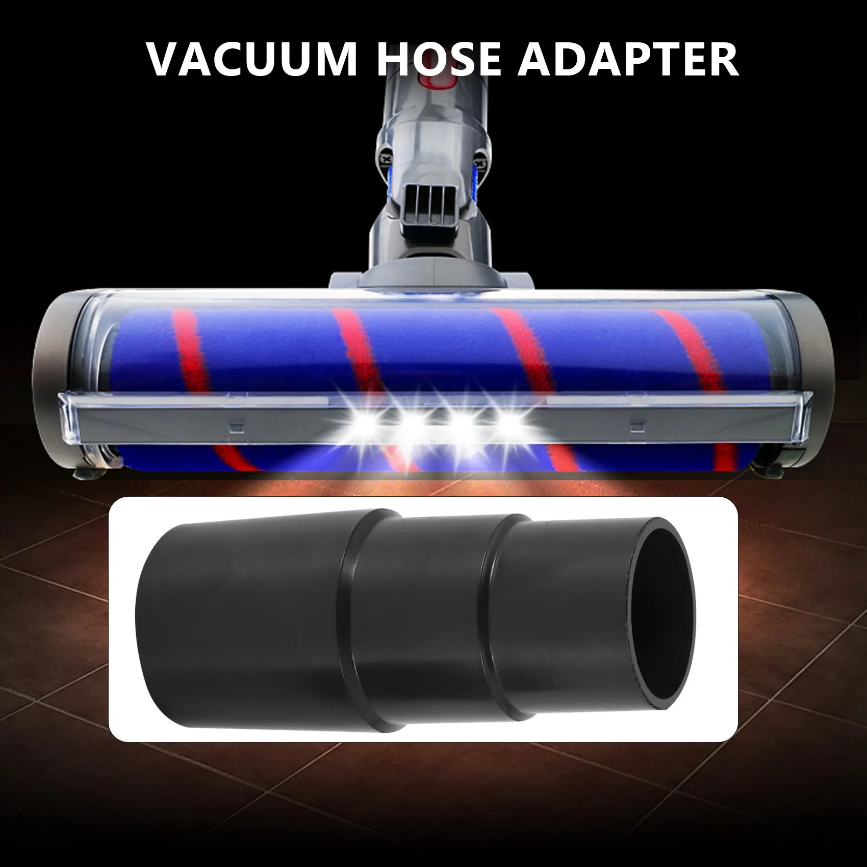 2 Pieces Vacuum Hose Adapter Cleaner Hose Universal Adapter Converter, 32mm 35mm 40mm Hose Reducer for Most Vacuum