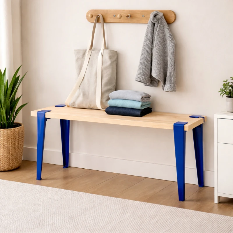 

Creative and Fashionable DIY Furniture Legs No Drilling and Detachable Metal Table Legs Simple Color F-clip Desk Support Frame