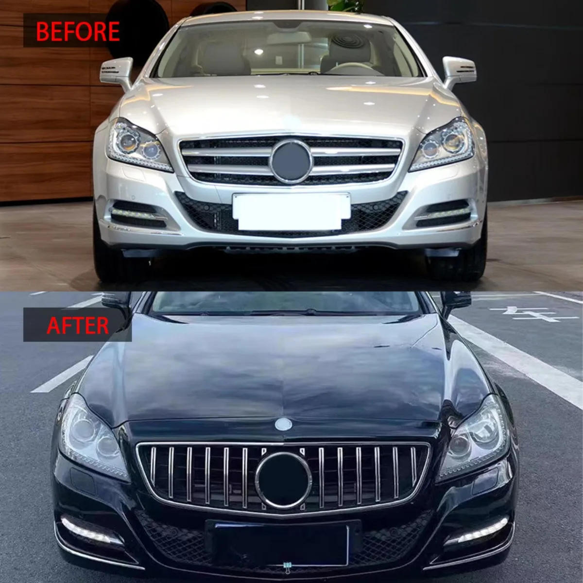 Suitable for Mercedes Benz CLS Class W218 2012-2014 Modified GT Model Grille