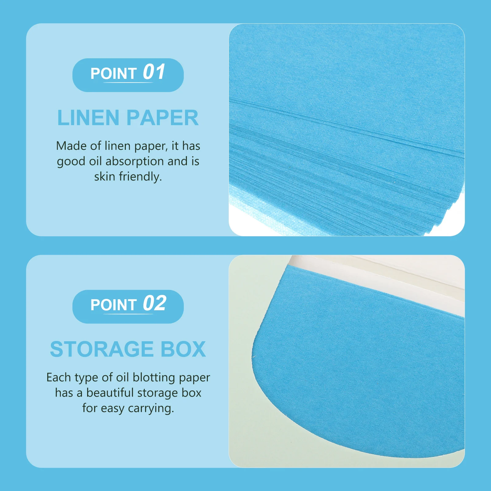 

500 Pieces Facial Oil Blotting Paper Linen Pink Lavender Green Tea Rose for Oil Control Quick Absorbing Tissues At