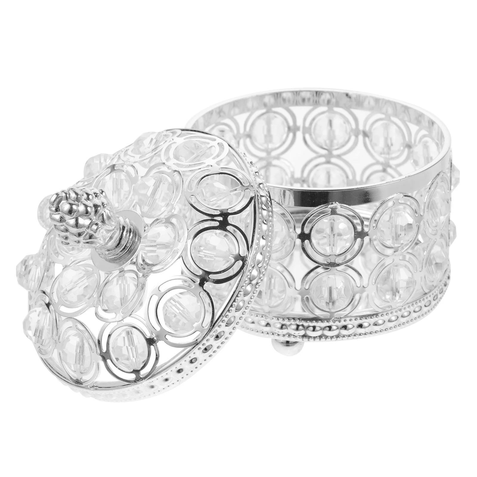 

Роскошная хрустальная шкатулка для украшений, многофункциональный органайзер для хранения колье, колец, серег, подарочная упаковка для хранения и демонстрации.