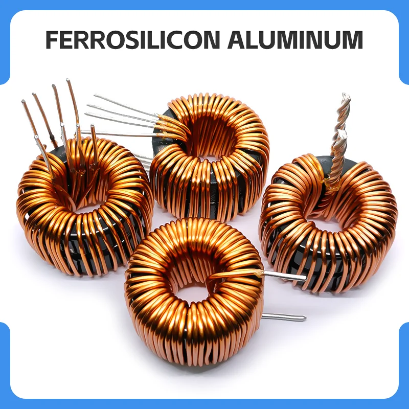 330125 1/1.5/2/3.3/3.8mH 25/33/35/47uH Sendust Toroidal Inductor Magnetic Ring High Current
