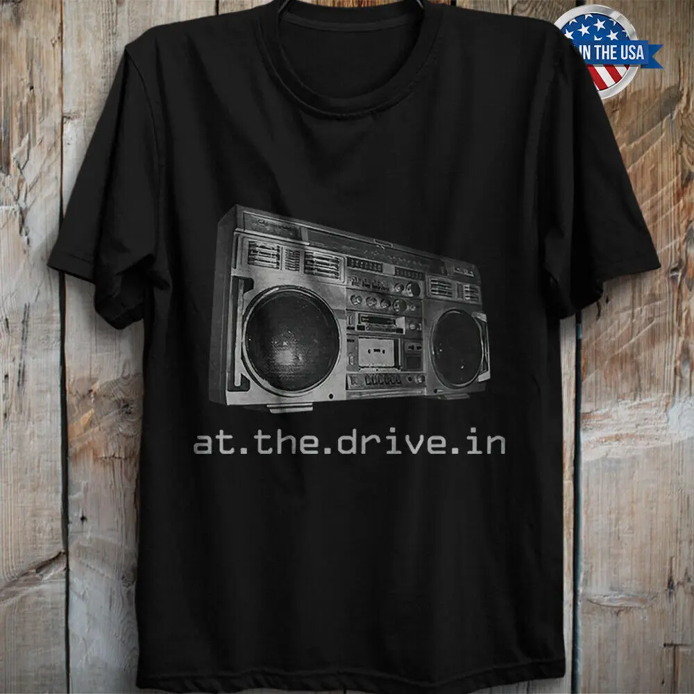 Men's Cotton S - 5 XL T-shirt ATDI tee Boombox At the Drive-In Vaya