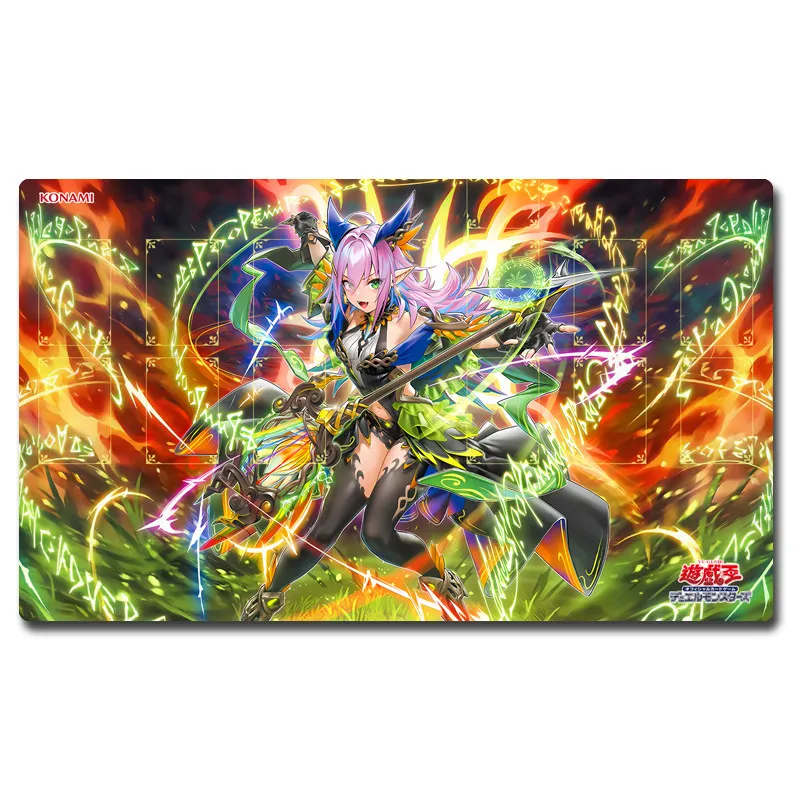 遊戯王 エルフノート レジーナ プレイマット 遊戯王! TCG OCG
