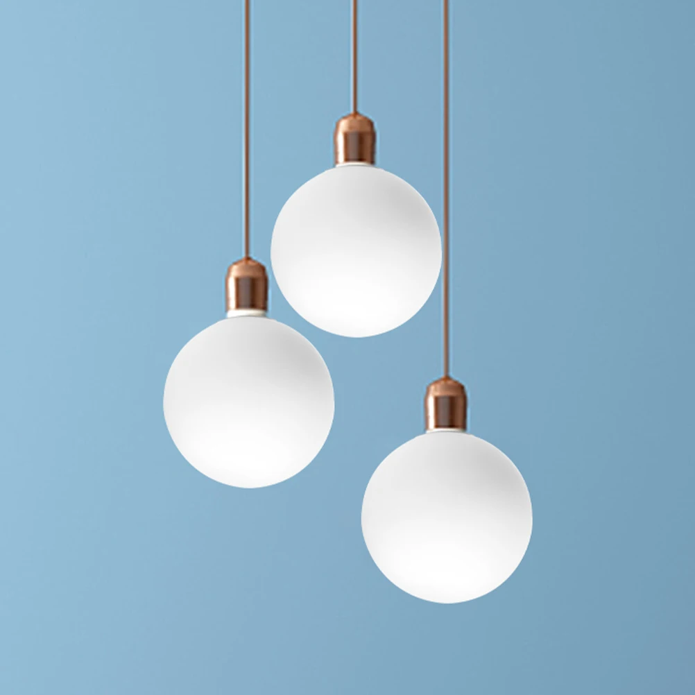 

Round Lamp Shade 80Mm Frosted Acrylic Globe For Wall Floor Pole Post Outdoor Garden Light Fixture Replacement Cover