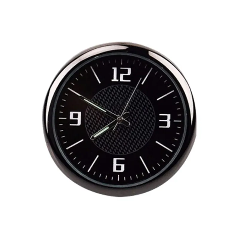 RV Freier Aufkleber Leuchtende Dekorative Uhr Auto Uhr Mini * * Auto Armaturenbrett Zeit Sticky Uhr Auto Dekoration Speziell für High-End Auto Mini Uhr Uhr für Home Office Zeit erzählen mit