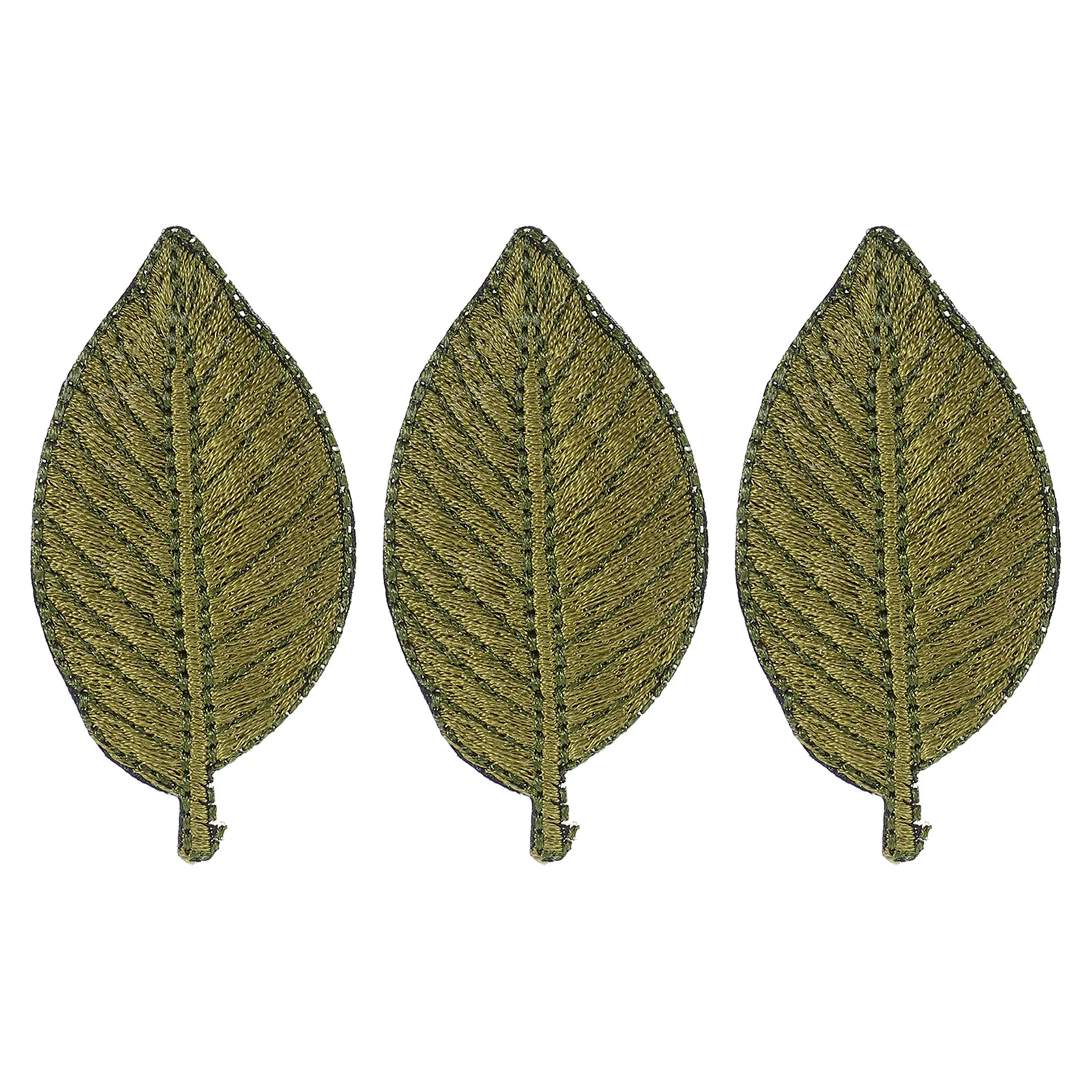 3Pcs Adorable Leaf Hair Clips Aluminum Alloy Fabric Barrettes for Women Girls Children Hair Styling Bathing Face Washing Fashion