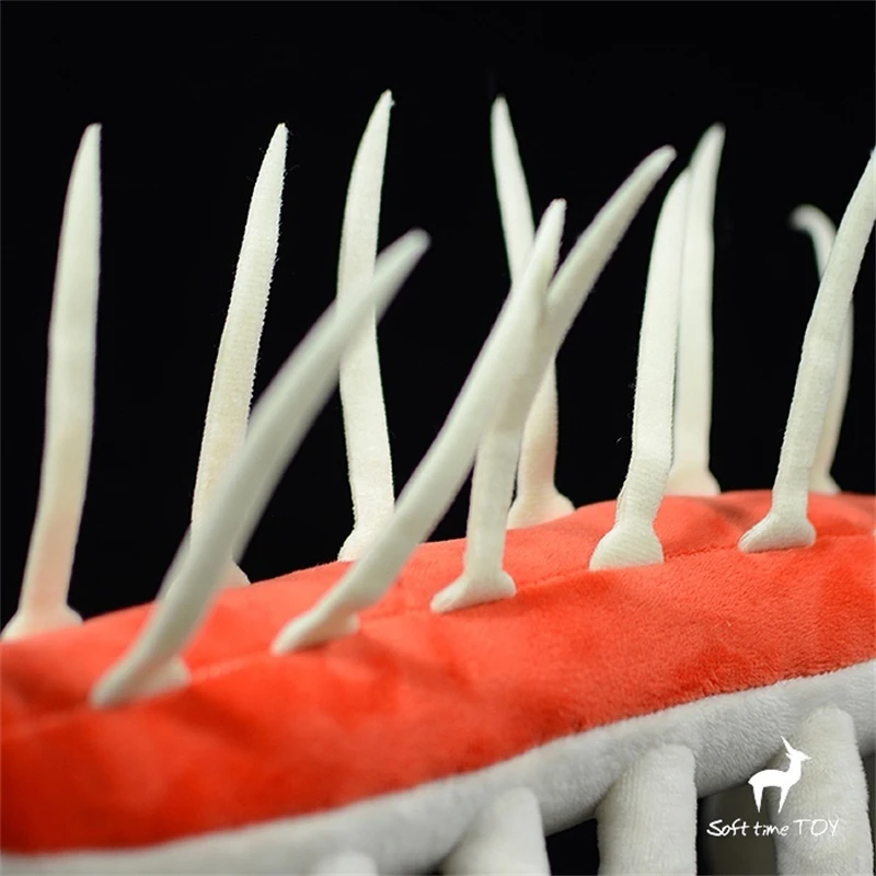 홀루시제니아 봉제 인형 - 사실적인 캄브리아 화석 봉제 동물, 고생물학 봉제 인형, 실물 같은 고대 벌레 인형 수집가용