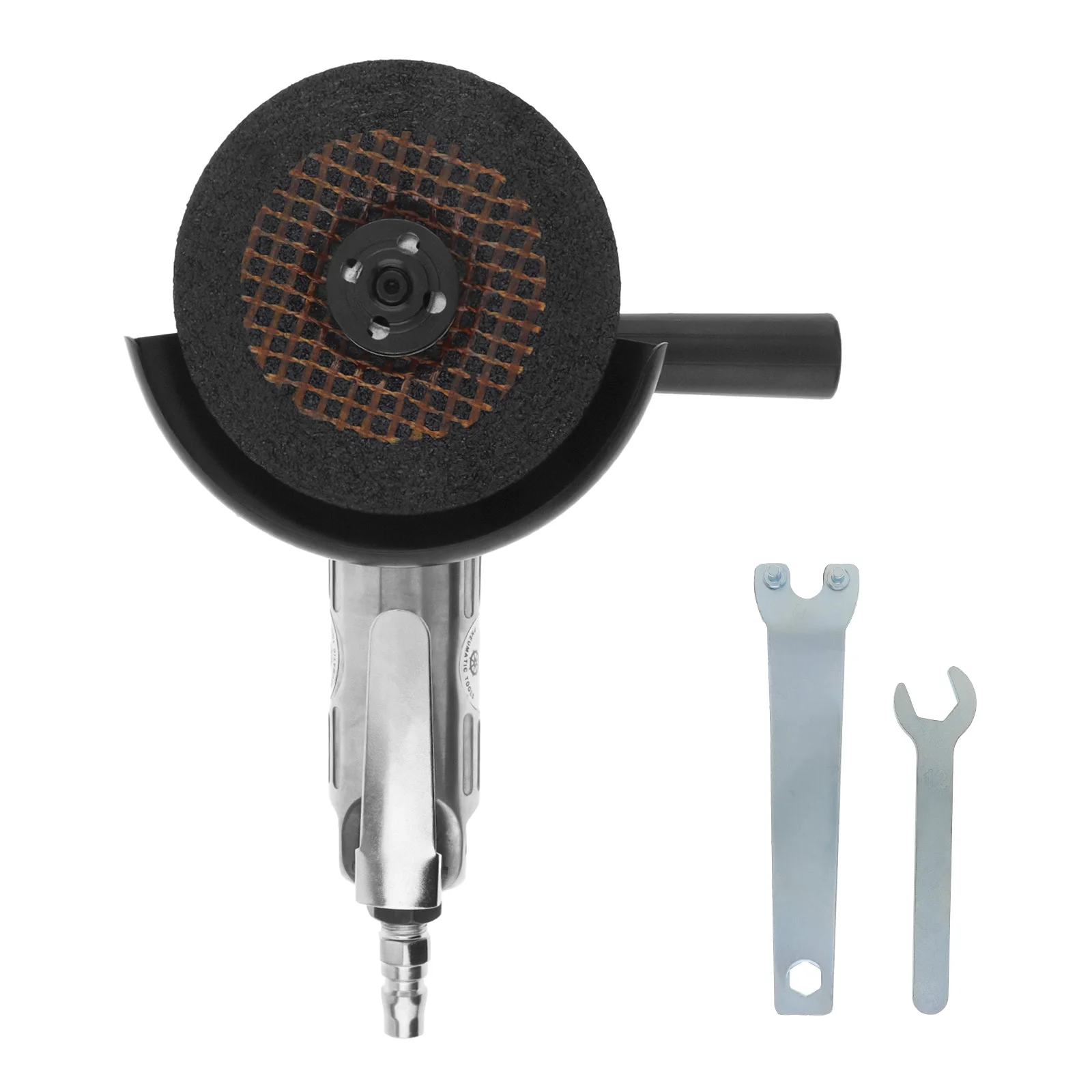 4 Inch High-speed Pneumatic Angle Grinder with Disc Polished Piece and PVC Handle for Machine Polished / Cutting Tools