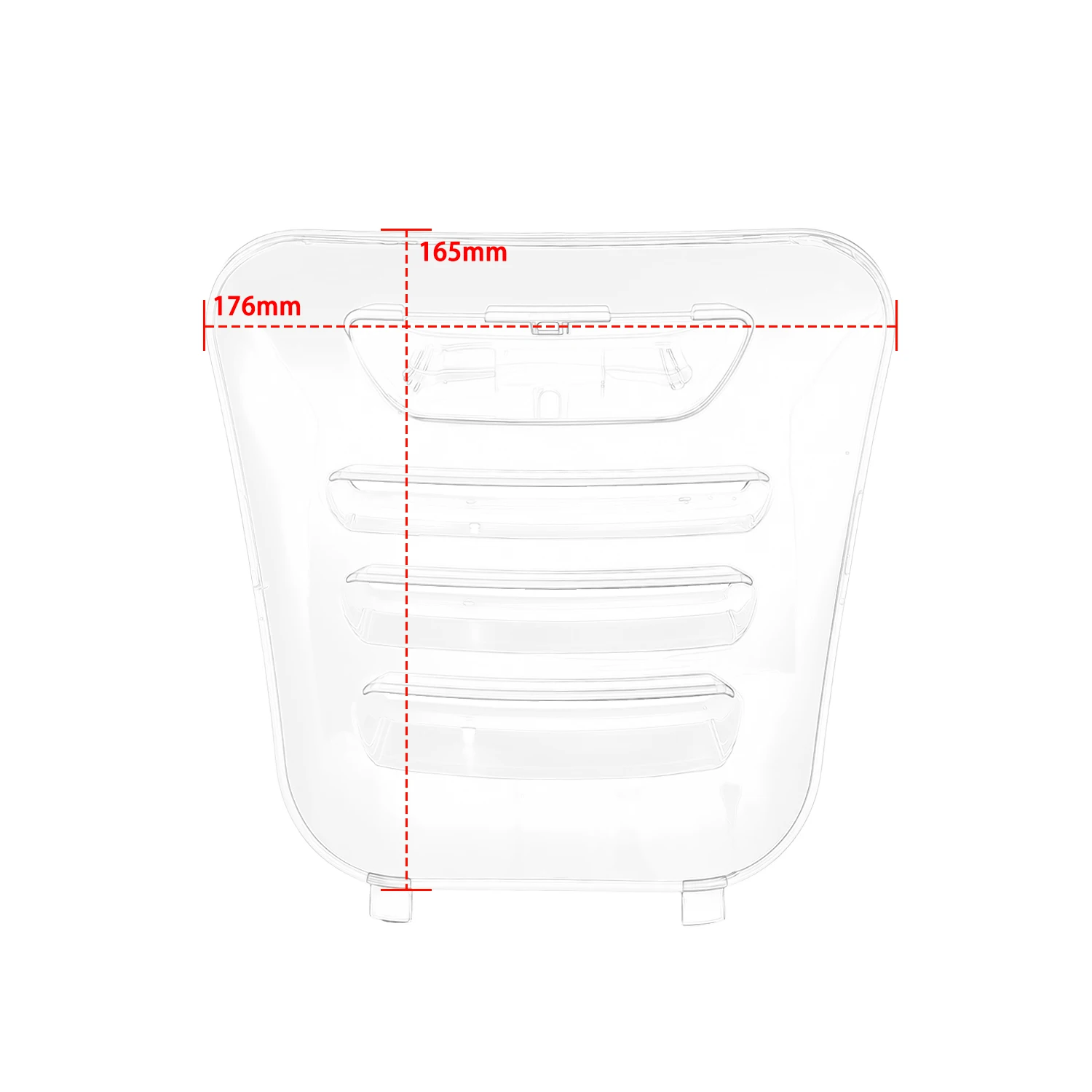 ABS Heat Dissipation Cylinder Head Cover Motorcycle Parts Protector Shield For VESPA S125 S150 2013-2019 2020-2024