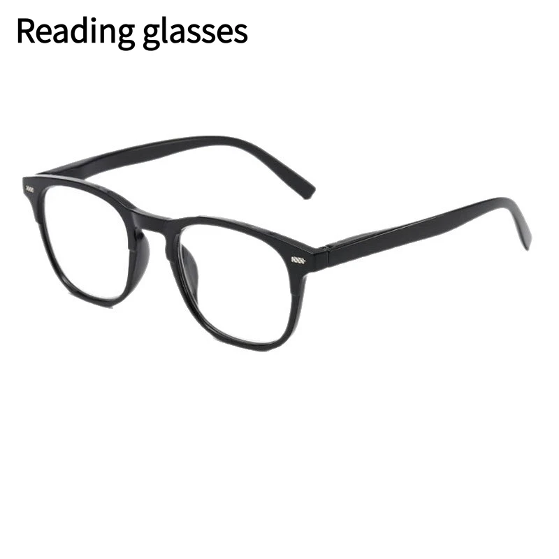 Korean version round frame glasses men and women middle-aged and elderly literary temperament type reading glasses