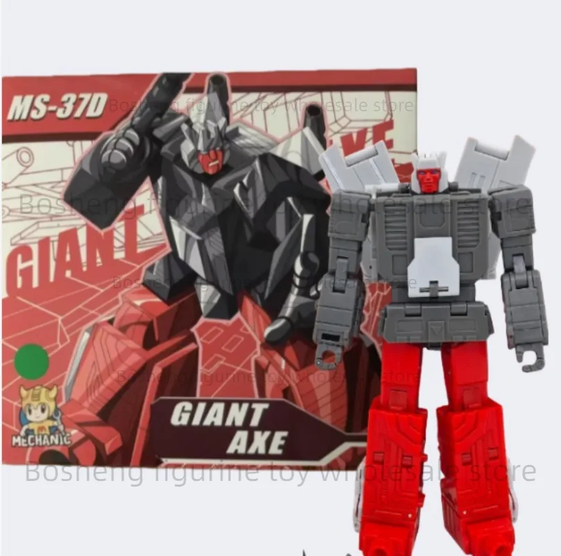 Dr. Wu & Mechanic MS-37 MS-37D MS37 hacha gigante 14cm juguetes transformados borde MFT figura de acción colaboración