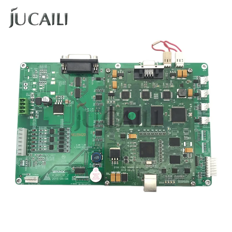 KM1024i Main Board for Yaselan Allwin Taimes Printer BYHX Mother Board for Konica512i 4heads 8heads byhx Board kit for Printer