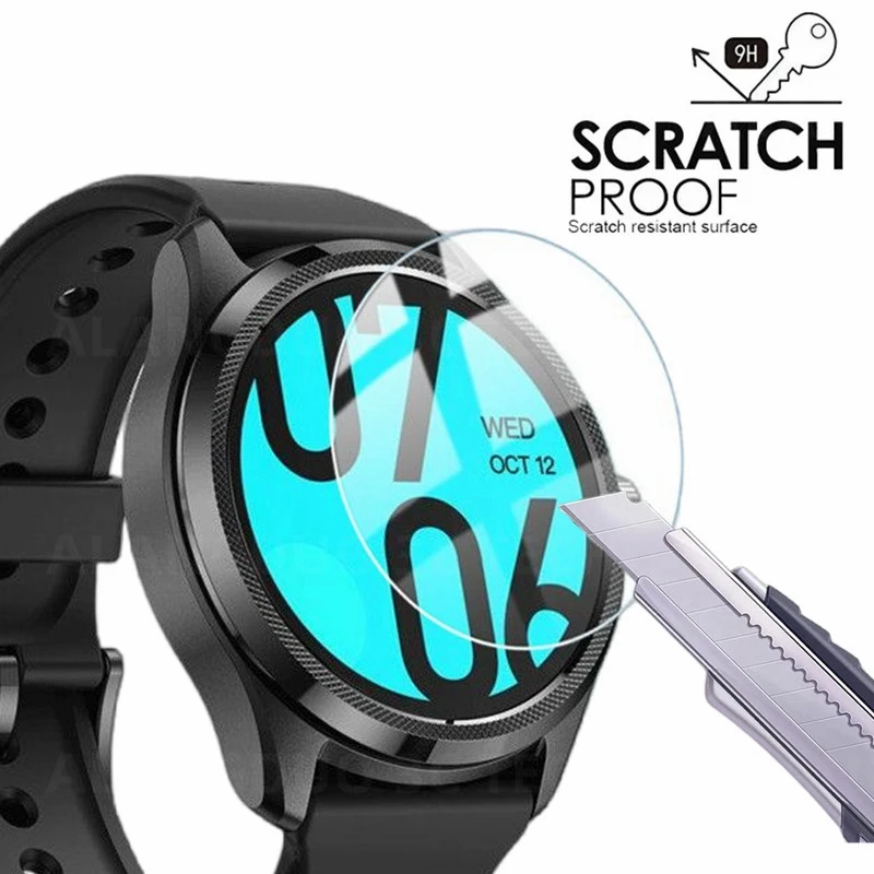 Protective Glass for TicWatch Pro 5 3 Ultra GPS E3 Screen Protector Tempered Glass For TicWatch Pro 5 Smart Watch Accessories