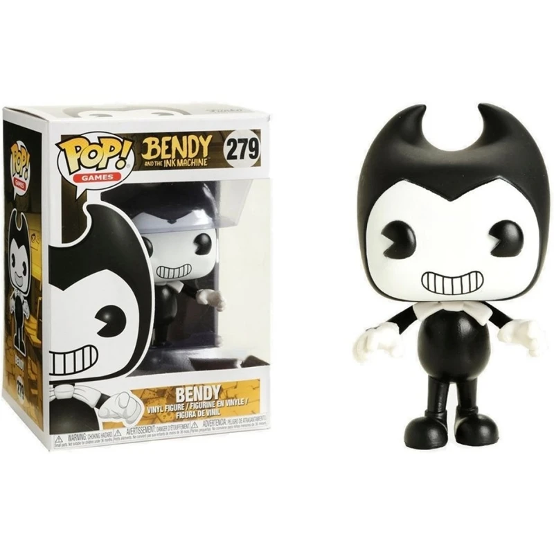 New 11 Styles FUNKO Gold Bendi and the Ink Machine #279 Ax Vinyl Action Figure Dolls Collection Models Toys for decoration Gifts