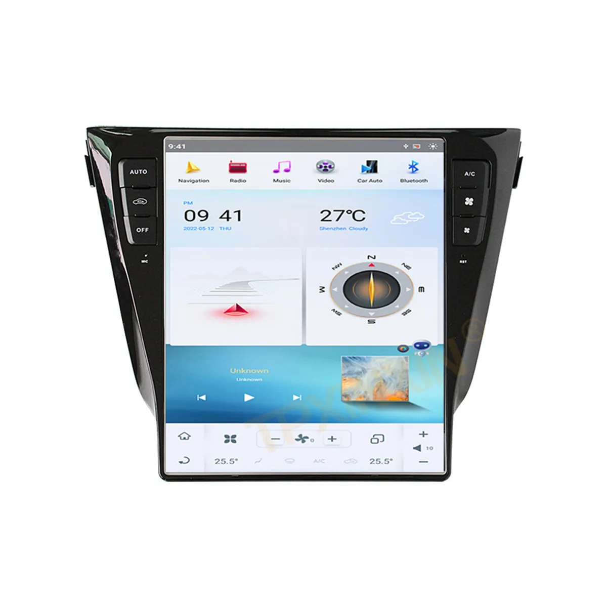 For Nissan Qashqai 2013 -2018 Android Car Radio Multimedia Video Player Wireless Carplay Autoradio Stereo GPS Navi Head Unit