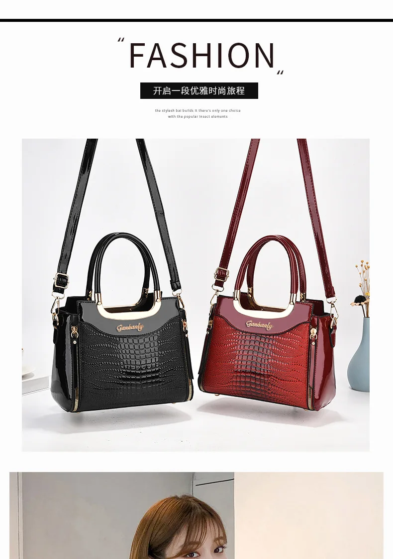 Qualitätsmarke Damen Handtaschen Exquisite Damen Umhängetaschen für Frauen 2025, Umhängetasche, modische Umhängetaschen Bolsa Feminina – Detail 1