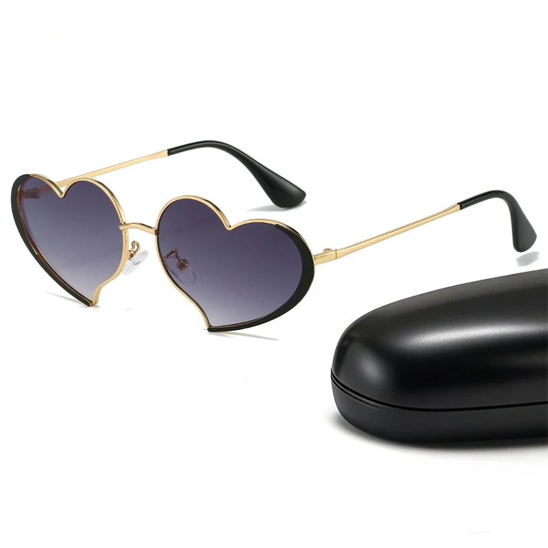 

Love Heart Shaped Sunglasses For Women Men Brand Design Luxury Sweet Design Eyewear Party Sun Glasses Outdoor Oculos De Sol 2025