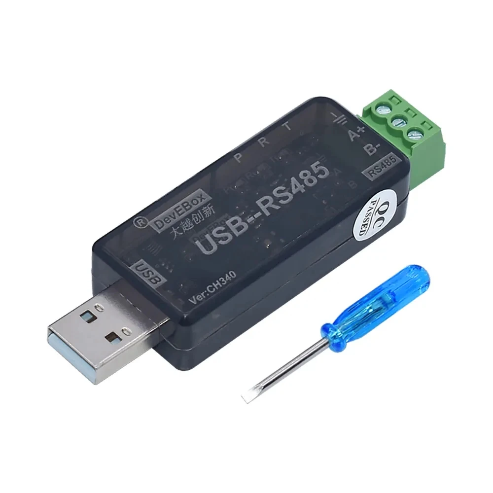 NEW USB to RS485 serial port Industrial grade CH340 CP21021500VRms transmission distance up to 1200 meters tested under 9600bps