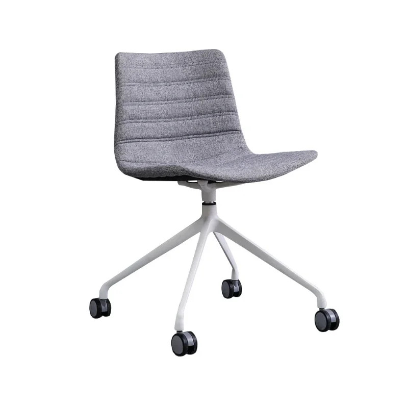 Aluminum alloy pulley rotating soft bag chair designer casual chair