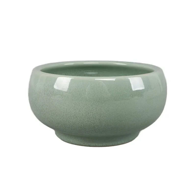 Elegant 7.9 Inch Reactive Glaze Ceramic Planter