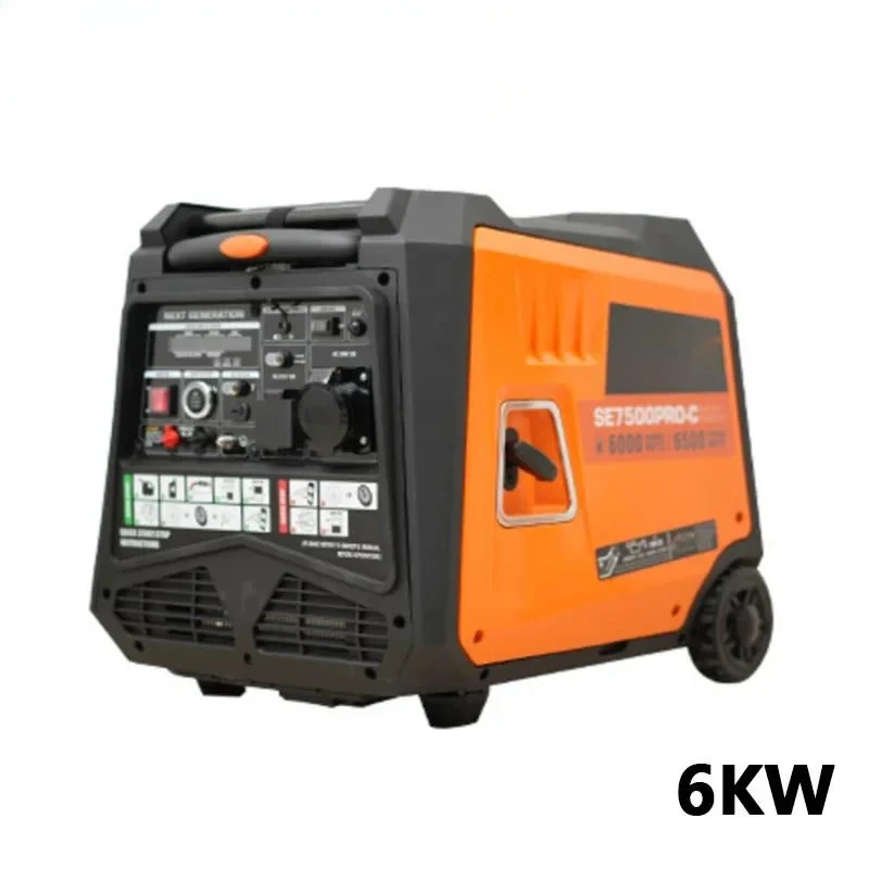 230V 6KW 312CC Outdoor Commercial Construction Of Gasoline Generator househol Silent Frequency Conversion High-power Electric