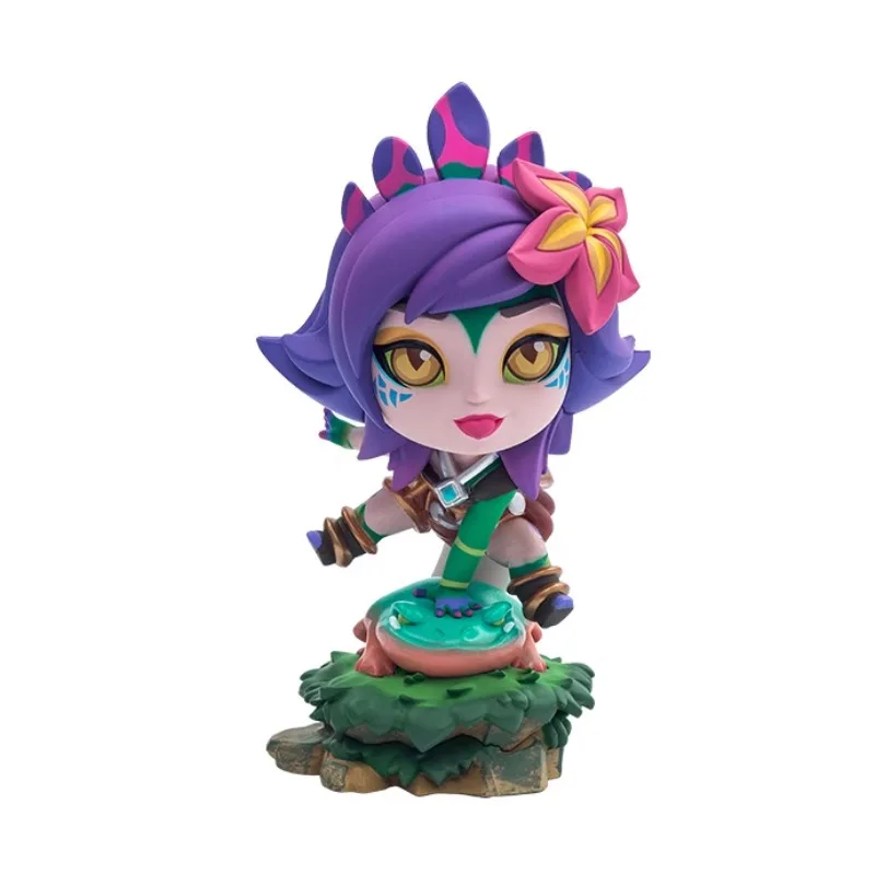 

Оригинальный LOL League of Legends Neeko/the Curious Chameleon Q версия игры аниме фигурки Коллекционные украшения модель игрушки подарок