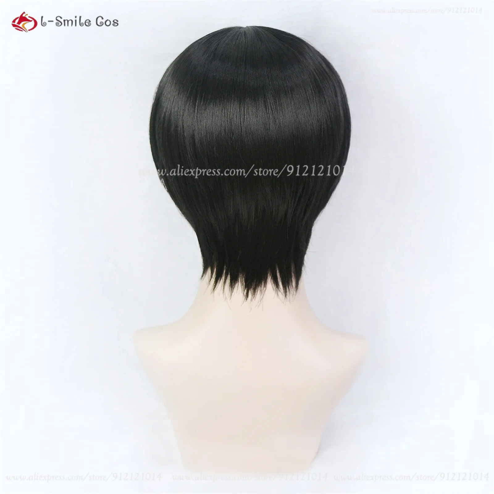 Anime Nana Oosaki Nana Cosplay Perücke kurze schwarze Perücke hitze beständige synthetische Haare Nana Osaki Halloween Party Frauen Perücken Perücke Kappe