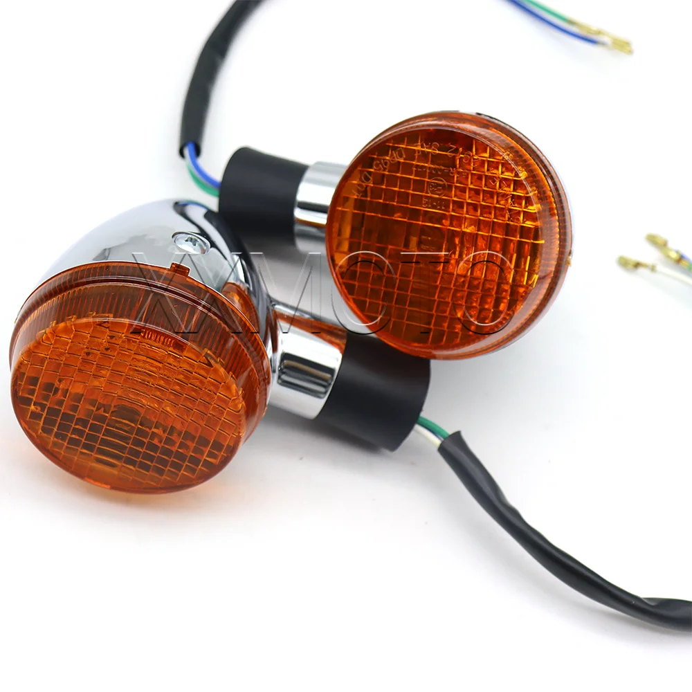 For HONDA Shadow 400 750 VT750 2004 2005 2006 2007 Motorcycle Turn Signals Lights Indicators Blinker Lamp Accessories