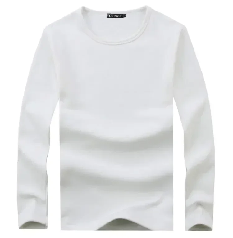Winter-Thermo-Unterwäsche für Herren, Verdickte Samt-Warmoberteile, Herren-Winter-Langarm-Rundhals-T-Shirt, Größe M-5XL – Detail 5