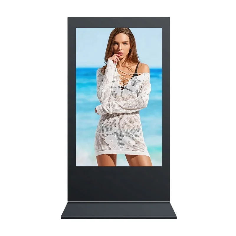 55 65inch Waterproof Ip65 LCD Digital Signage Displays Outdoor Digital Signage And Displays LCD Advertising Display Outdoor