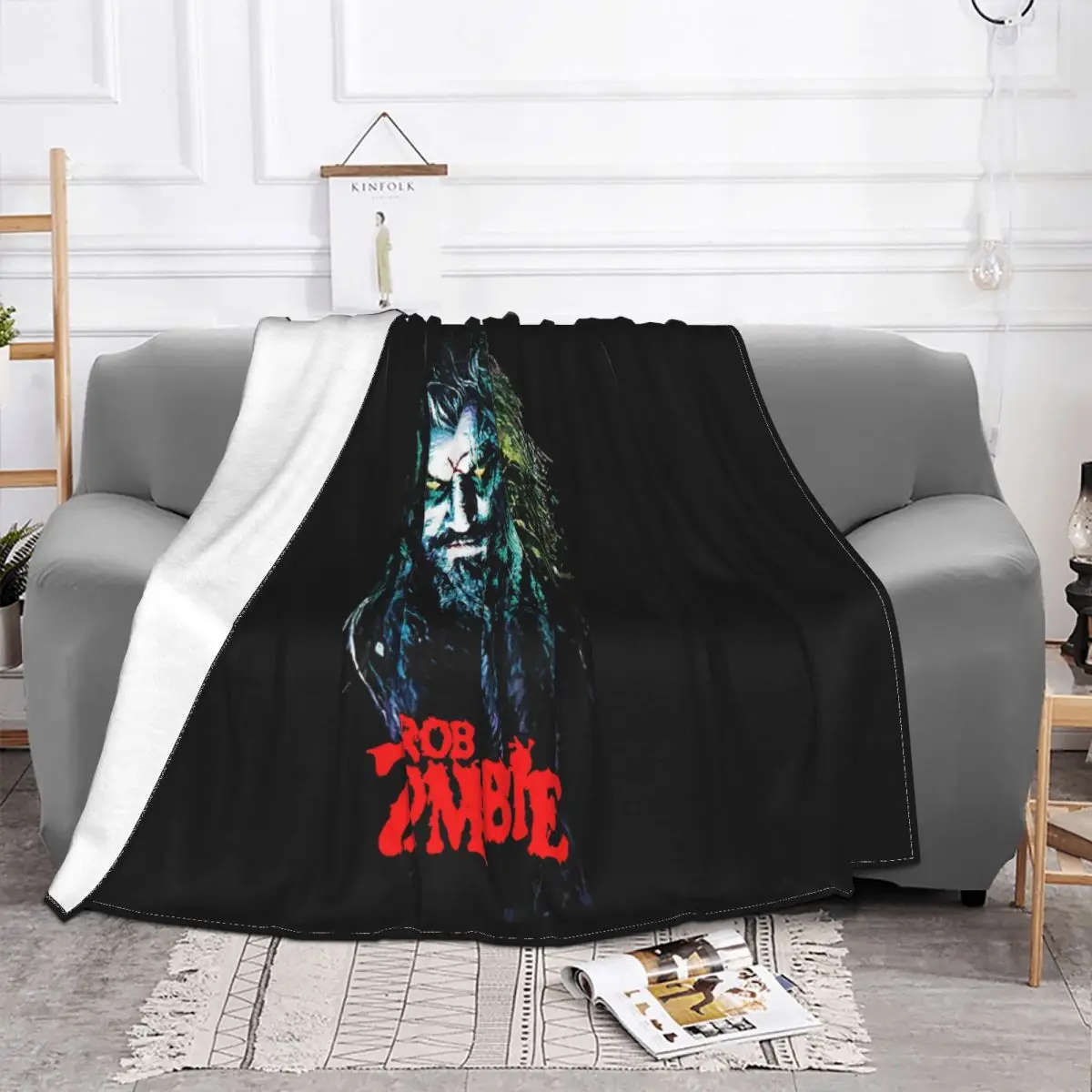 Extended Rob Zombie Baseball Dragula Mens Adult Hats Top Womens Unique Youth Street Style Throw Blanket