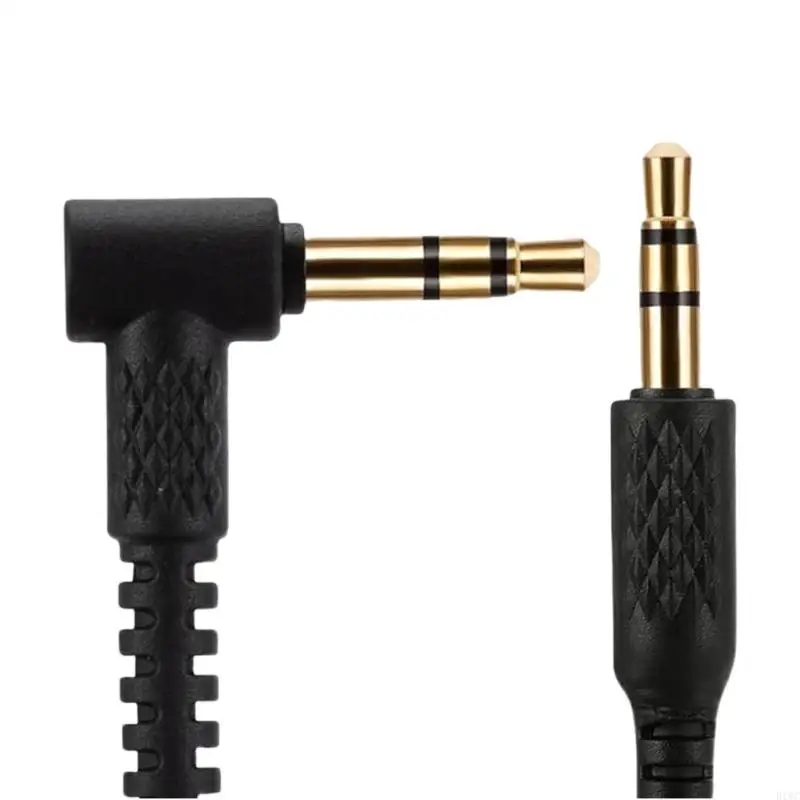 Replacement Audios Cord For Monitor Major2 Major3 Headphone 3.5mm L Type Metal Plugs Stereo Spirals Wear Resistant Wire 