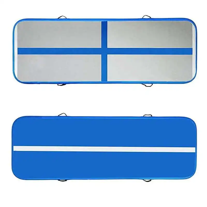 4X2m PVC Iatable Gymnastics Tumbling Multi-Function Yoga Floor Air Tracks Water Gym Mat For Outdoor Sports