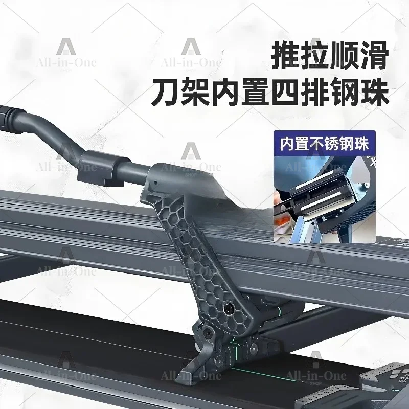 High precision industrial grade manual track push-pull knife, large slab tile and floor brick cutting machine