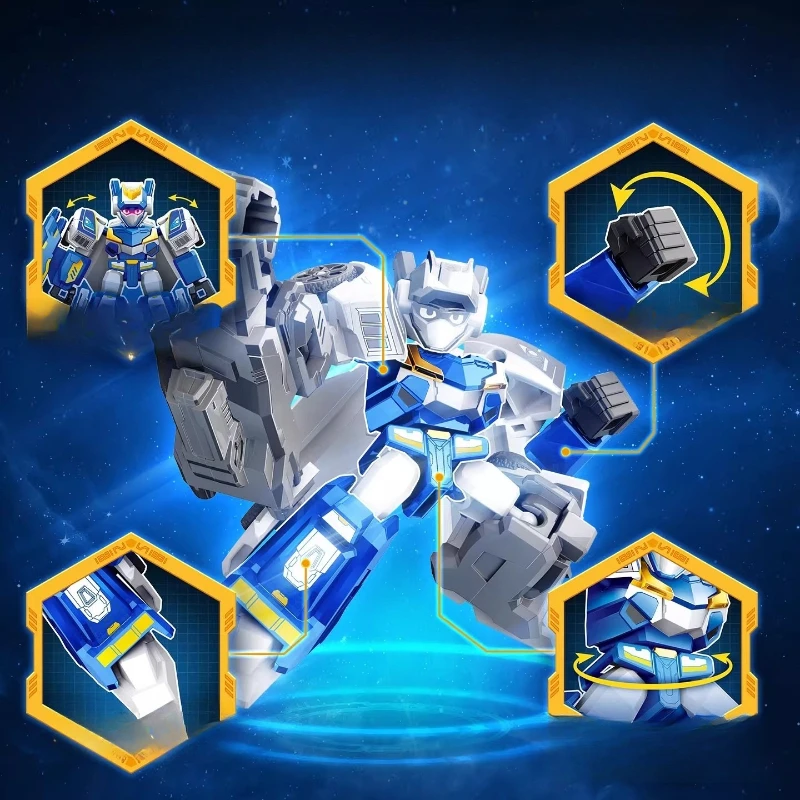 Sembo METAL CARDBOT Building Blocks Second Assembly Model Ornaments Children's Toys Anime Peripheral Birthday Gifts