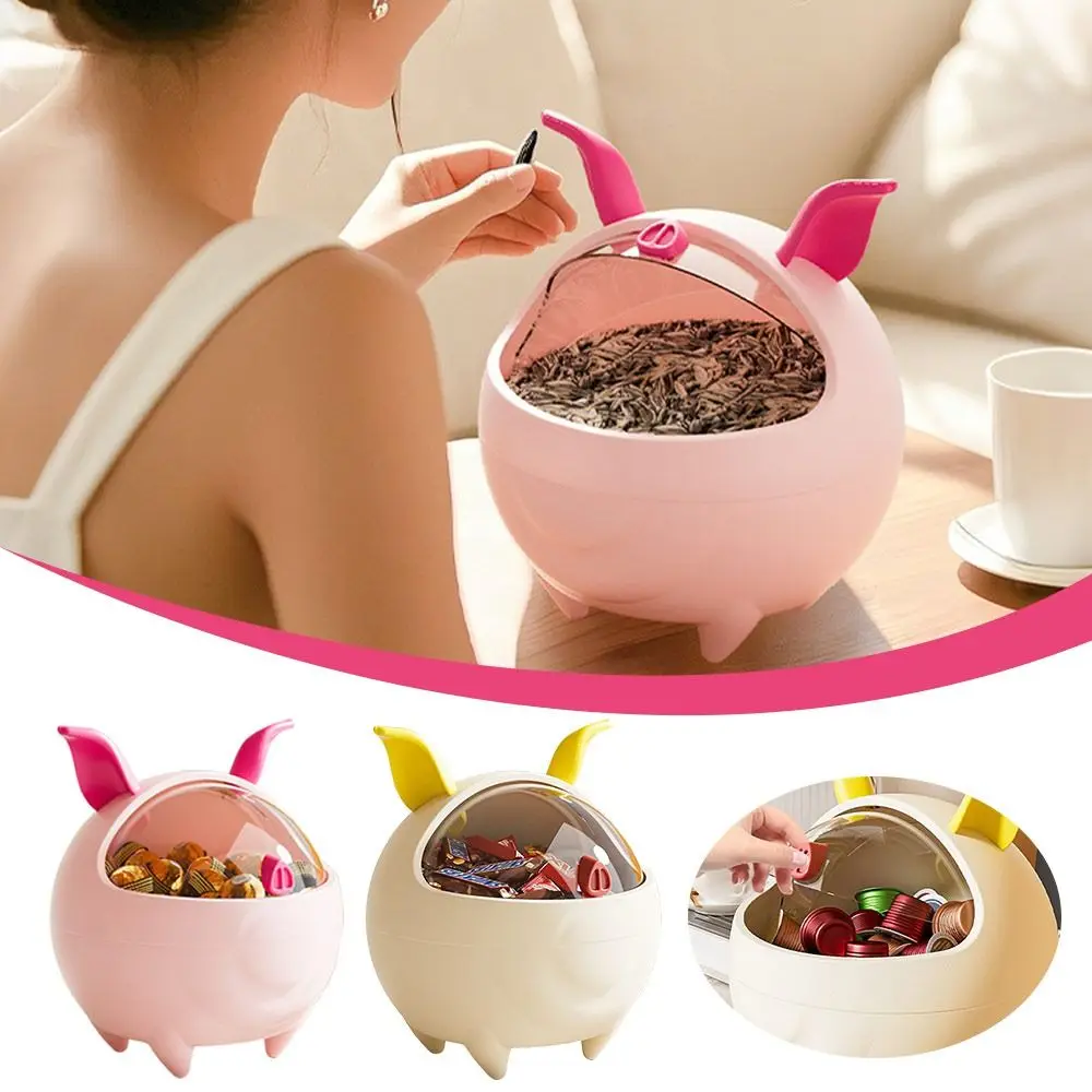 

New Multi-function Desktop Storage Box With Lid Dust-proof Sundries Organizer Large Capacity Detachable Jewelry Box