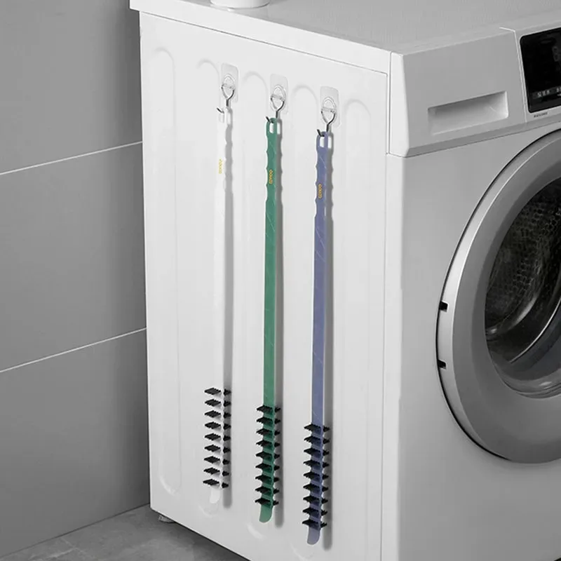 Deep Cleaning Brush for Washing Machine, Extra-long Handle and Sponge Bristles, Perfect for Removing Tough Dirt and Grime