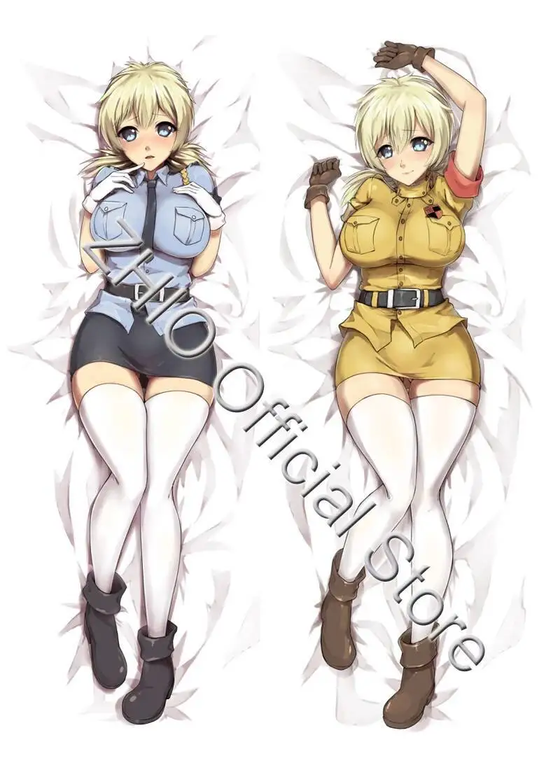 

Hellsing Ultimate Seras Victoria Dakimakura Waifu наволочка с 2-сторонним принтом на петлях для тела аниме наволочка в подарок
